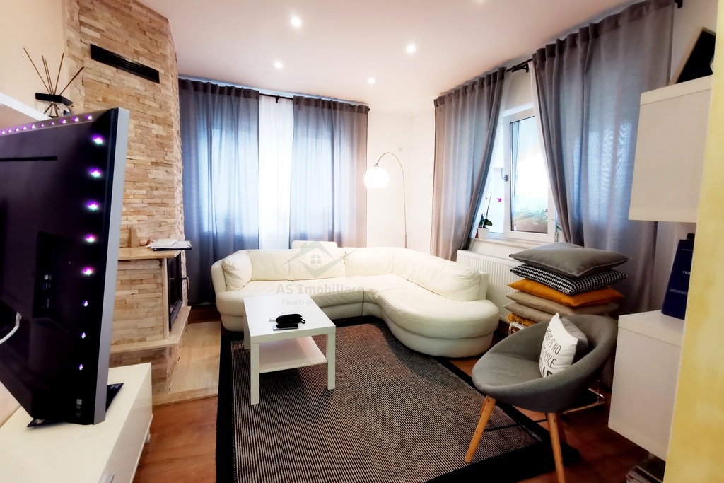 Casă modernă, complet mobilată/utilată + 950mp teren!